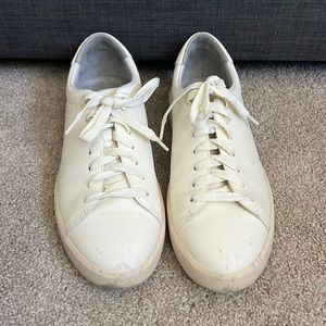 Everlane Cream Tennis Shoes